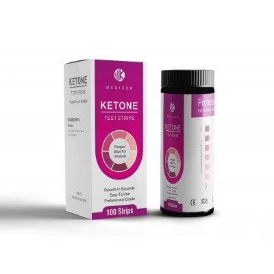 2019 Latest Product Easy Home Urine Test Strips For Ketones Anti Vc  Ketone Test For Diabetic