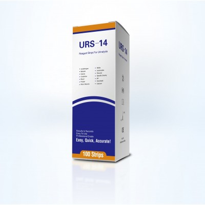 Urine test strips for analyzer  14  parameters ph blood ketone etc test strips