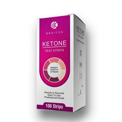 Amazon best seller medical keto test strips urs-1k Anti-VC high sensitivity